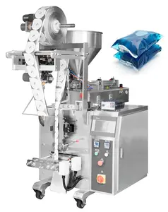 liquid detergent filling and packing line machine pva water-soluble film packing soap cleaning liquid sachet filling machine