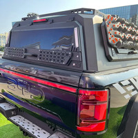 Couverture de benne haute pour pick-up BYD Shark 6, 3 portes, verrouillable, avec hayon en acier laminé à froid, coque de chargement pour camping, OEM