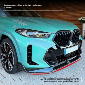 Adecuado para <span class=keywords><strong>BMW</strong></span> <span class=keywords><strong>X6</strong></span> (<span class=keywords><strong>2023</strong></span>+) G06 MP, piezas de modificación de automóviles con labio delantero de cuatro secciones para la versión posterior, gran stock a precios favorables. - Product Image 3