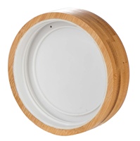 Grandes boîtes hermétiques pour thé, café et sucre avec couvercle en bambou, pots de rangement alimentaire de luxe pour biscuits, ensemble de boîtes de cuisine pour fournisseurs