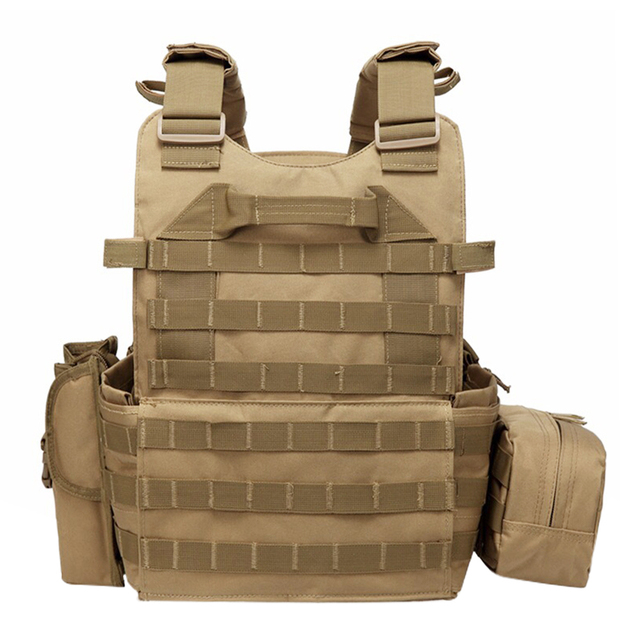 Black 6094 Tactical Vest Multifunctional Tactisch Chaleco Security Equipment Supplies Sale on Tactical Gear for Security
