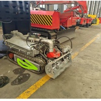 Sasis Robot Bawah Air Kustom dengan Trek Karet untuk Mesin Pengerukan