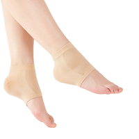 Chaussettes de soin hydratantes ventilées sans orteils pour les soins des pieds, traitement des talons fendillés, des pieds secs et des callosités