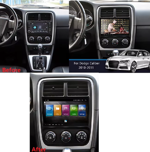 Reproductor Multimedia para Auto Android 12.0 6+128, Radio con Pantalla Tesla, Reproductor de DVD para Auto, Navegación GPS, Video para Dodge <span class=keywords><strong>Caliber</strong></span> 2010 <span class=keywords><strong>2011</strong></span> - Product Image 6