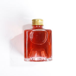 Bouteilles en verre empilables pour Cocktail, sachets d'huile carrés français de 150ml, haut de gamme, vente en gros, 10 pièces - Product Image 4