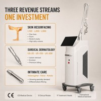 Laser fractionné CO2 JONTELASER 10600nm pulsé 40/70W pour le resserrement vaginal, l'élimination des vergetures, le blanchiment de la peau, thérapie laser haute performance