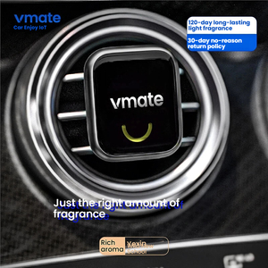 Diffuseur électrique de parfum pour voiture VMATE en plastique, clip de ventilation, coffret cadeau d'aromathérapie, cadeau d'anniversaire pour hommes et femmes, personnalisable - Product Image 6