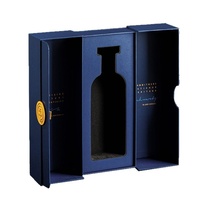 Maßgefertigte Hochwertige Geschenkboxen für Wein, Whisky, Wodka, UV-Bedruckte Stabile Kartonagen mit Schaumstoffeinlage, Doppeltür und Magnetverschluss