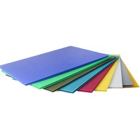 Feuille de plastique légère, imperméable et écologique en matériau PP recyclé ondulé, avec services d'impression et de découpe