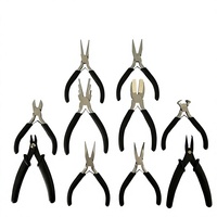 MANAN INSTRUMENTS – Kit professionnel de pinces à bijoux en acier inoxydable pour la fabrication de boucles d'oreilles, bracelets et colliers, outils de perlage et de filage