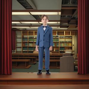 Traje <span class=keywords><strong>de</strong></span> negocios <span class=keywords><strong>de</strong></span> otoño-invierno para <span class=keywords><strong>hombre</strong></span>, cuello en V, corte 3D <span class=keywords><strong>de</strong></span> poliéster-Algodón anticontracción para eventos formales - Product Image 6