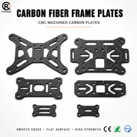 Lames d'hélice en acier inoxydable usinées CNC sur mesure par le fabricant, haute vitesse, efficaces pour quadricoptère FPV Pro RC