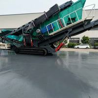 Machine de criblage mobile 7018, installation de criblage vibrant pour la production d'agrégats dans les carrières, l'exploitation minière et la construction