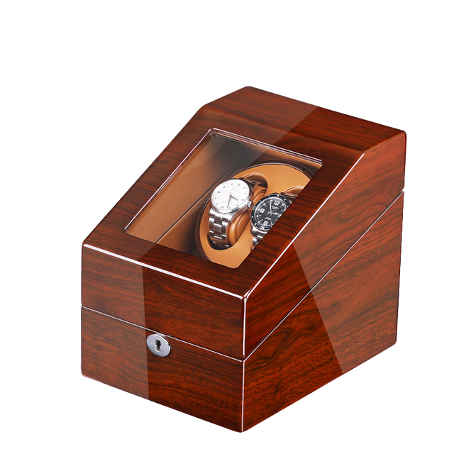 Factory Wholesale Wooden Automatic 2+3 Watch Winders With Compartments for 5 Watches High Quality Winder Watches Box