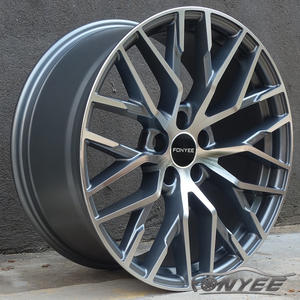 Jantes de voiture Fonyee Original 21 pouces 21x9.5 5x112 CB 66.45 5 trous Huecos Mag Aluminium pour <span class=keywords><strong>Audi</strong></span> VW - Product Image 5