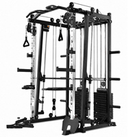 Nouvelle Station de Musculation Multifonctionnelle Robuste et Polyvalente : Cage de Squat et Équipement de Fitness Professionnel – Vente Flash