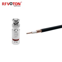 SCF14-50J 1/4 CELLFLEX connecteur de câble HELIAX Super flexible prise mâle BNC connecteur coaxial droit