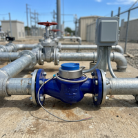 Medidor de Agua Inteligente Remoto RS485 Modbus para Apartamentos Residenciales y Comerciales, Comunicación Remota