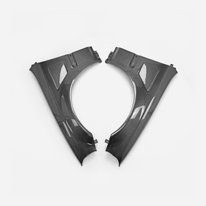 Kit carrosserie en fibre de carbone EPR Prefect Fitment pour Civic 6ème génération EK 96-98 (Hatchback 3 portes) Type JS Aile avant facile à installer - Product Image 2