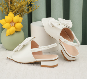 Nouvelles sandales d'été souples à semelle souple pour enfants, sandales unies transfrontalières, tailles 27-38 - Product Image 6