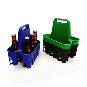 <span class=keywords><strong>Portabottiglie</strong></span> in Plastica Personalizzato con Logo, Resistente, in PP per Alimenti, Adatto per Bottiglie d'<span class=keywords><strong>Acqua</strong></span> Sportive, Cesto Portatile per Bevande - Product Image 3