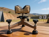 Repose-fusil en V réglable en métal pour différents modèles de tir et cibles de tir