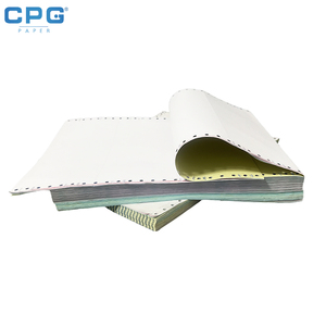 Papier autocopiant écologique, papier continu pour ordinateur, rouleau jumbo, papier NCR multi-volets pour l'impression de paies - Product Image 1