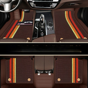 <span class=keywords><strong>Tappetini</strong></span> Premium Color Bar per Auto Adatti a <span class=keywords><strong>BMW</strong></span> <span class=keywords><strong>X1</strong></span>/X2/X3/X5/X7/Serie 1/Serie 2/Serie 3/Serie 5/Serie 7, ecc. - Product Image 2