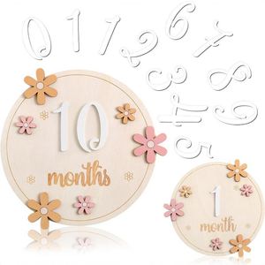 ป้ายไม้บันทึกความทรงจำเดือนแรกของทารก  ลดราคาพิเศษ - Product Image 1