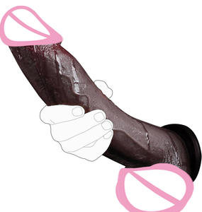 Echte Grote Zwarte Penis Lange Dildo Dikke Man Lul Volwassen Vrouwen Sexy Seksspeeltje Softpenis Spot Stimulatie Kunstmatige Penis Dildo 'S Dick - Product Image 1
