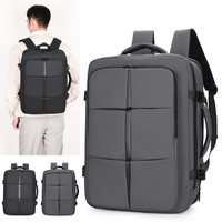Mochila Impermeable Marksman Oxford Unisex de Gran Capacidad con Puerto USB, Compartimento para Portátil y Bolsillos Prácticos, Personalizable con Logotipo