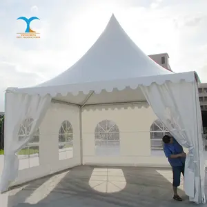 Guangzhou 3x3 4x4m 5x5 6x6m 10 x 10 exhibition pagoda small tent for event