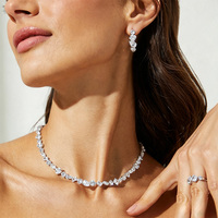 Boucles d'oreilles créoles Xinyun tendance en argent 925 plaqué or avec pierres précieuses multiformes pour mariages et cadeaux de fête