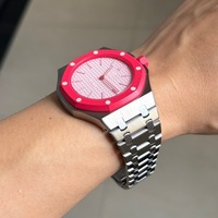 Correa de Reloj Integrada de Acero Inoxidable, Estilo Reloj de Bolsillo, Correa de Repuesto de Metal para Relojes AP