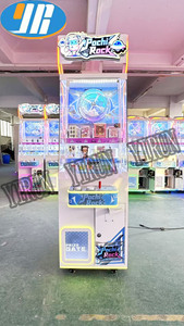 Machine de jeu de tirage au sort à roue verticale avec roulettes mobiles, équipement d'arcade à monnayeur pour cadeaux, pour intérieur - Product Image 4