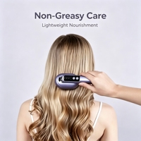 Masseur électrique du cuir chevelu avec brume nano et lumière rouge pour la croissance des cheveux