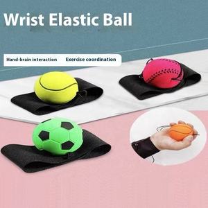 Pulsera de Espuma de Goma de 6 cm <span class=keywords><strong>con</strong></span> Cuerda de Bola para Ejercicios de Fitness, Equipo de Entrenamiento Deportivo para Niños y Adultos - Product Image 2