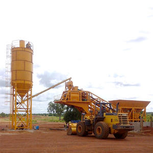 Centrale à béton mobile 60m³ portable et automatique, prête à l'emploi, petite centrale de malaxage, prix et coût de vente - Product Image 4