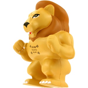 Mascotte Lion Personnalisée avec Logo, Jouet Anti-Stress, Balle Anti-Stress - Product Image 6