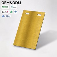 Plaques d'identification industrielles en aluminium anodisé et acier inoxydable, personnalisées, vierges, gravées et imprimées, pour signalétique de marque en métal – Vente en gros