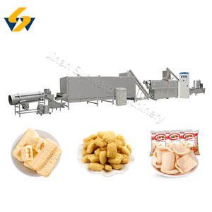 Puff Corn Machinery <b>Maker</b> Manufacturer Corn Chips Making Machine Equipment Plant Puffed Snacks Production Line - Product Image 1