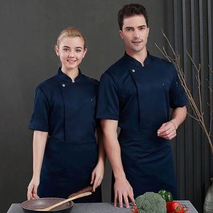 Design Customize Long Sleeves Breathable Chef Coat Restaurant Uniforms <b>Jacket</b> Kitchen Cooking Fabricate Neuter Shirt Wholesale - Product Image 6