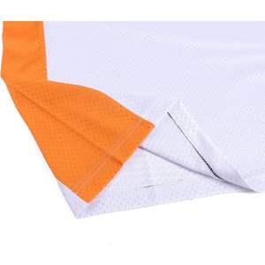 Pullonsy hommes col en V maille athlétique basket-ball maillot Hip Hop sport débardeur pour les fans - Product Image 4