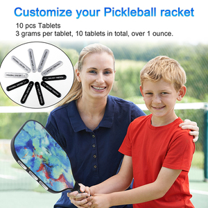 Bán buôn trọng lượng dính pickleball vợt chì băng 3 gam tăng sức mạnh của mái chèo chì tap đen bạc - Product Image 6