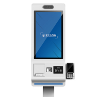 Kiosco de Autoservicio Todo en Uno de 21.5, 23.6, 27 y 32 Pulgadas con Pantalla Táctil Interactiva, Pago, Pedidos, Impresora Térmica, Escáner y Windows