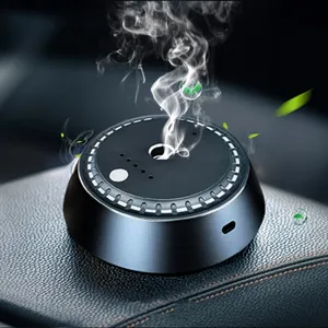 Automatic Spray Fragrance Intelligence Waterless Aluminium Car Air Freshener Aroma Diffuser Portable Usb With Battery
