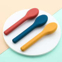 Offre Spéciale 4Pc voyage en plein air Camping ensemble de couverts modernes couteau cuillère fourchette avec manchon en silicone
