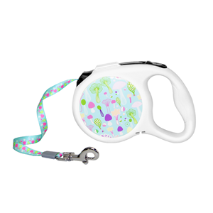 สายจูงสุนัขแบบยืดหดได้รุ่นใหม่ล่าสุดจากโรงงาน <span class=keywords><strong>Kingspeed</strong></span> ลายป่าฝนสุดหรู ปรับความยาวได้ พร้อมเชือกผูกแบบสั่งทำพิเศษ พิมพ์โลโก้สีตามต้องการ ผลิตจากไนลอน 100% - Product Image 1