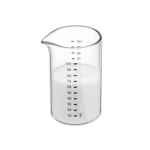 Mini <b>Measuring</b> Cup 100 Ml Clear Glass With Spout For Kitchen Use - Product Image 1