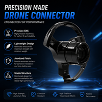 Services d'usinage CNC suisse pour la fabrication d'accessoires de drones, notamment les supports de moteur pour drones UAV.
